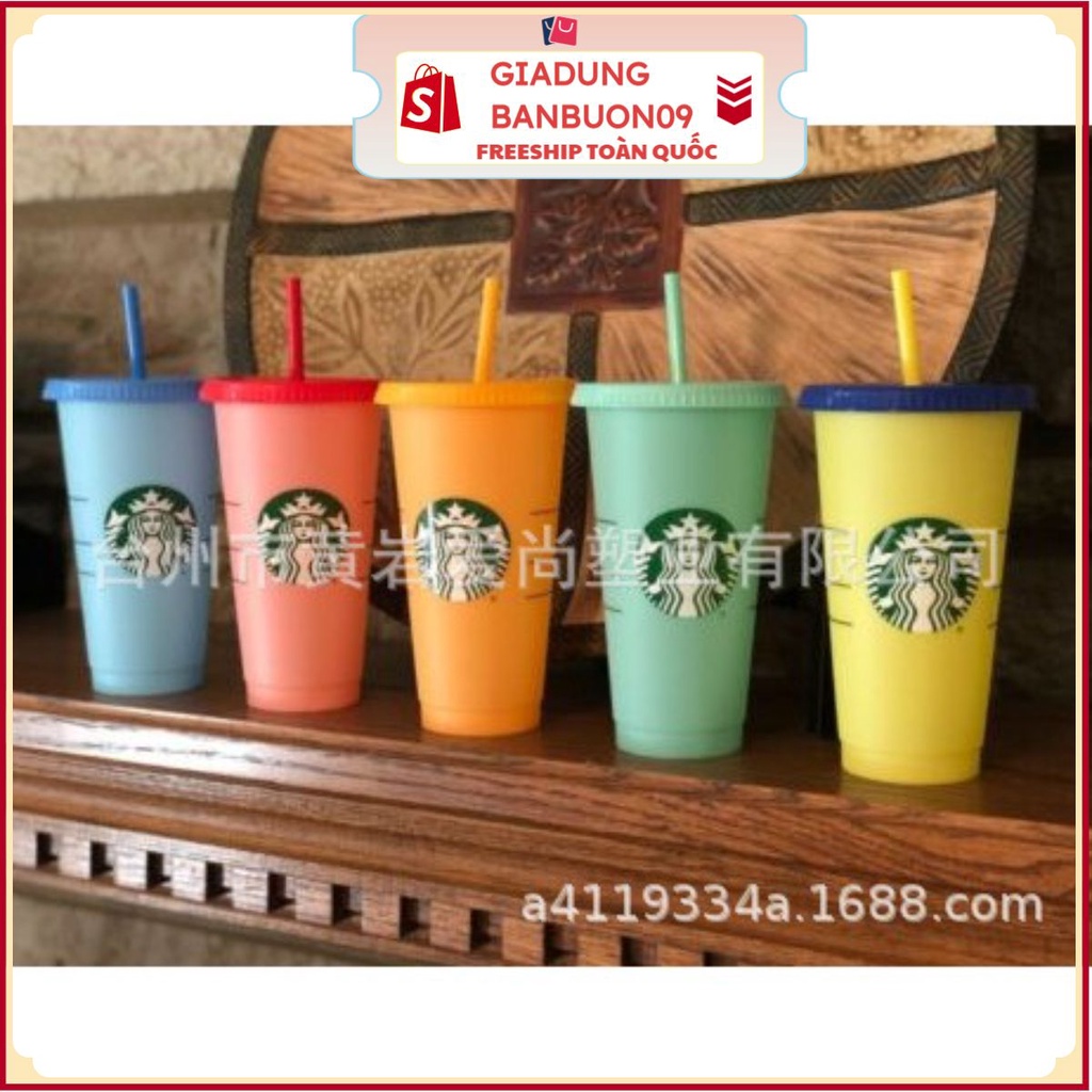Ly Giữ Nhiệt Starbuck 710ml Đổi Màu T2