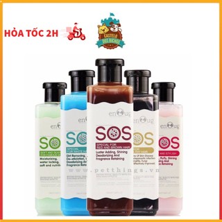 [Mã PET50K giảm Giảm 10% - Tối đa 50K đơn từ 250K] SỮA TẮM CHO CHÓ MÈO SOS 530ml - SỮA TẮM THÚ CƯNG CHÍNH HÃNG