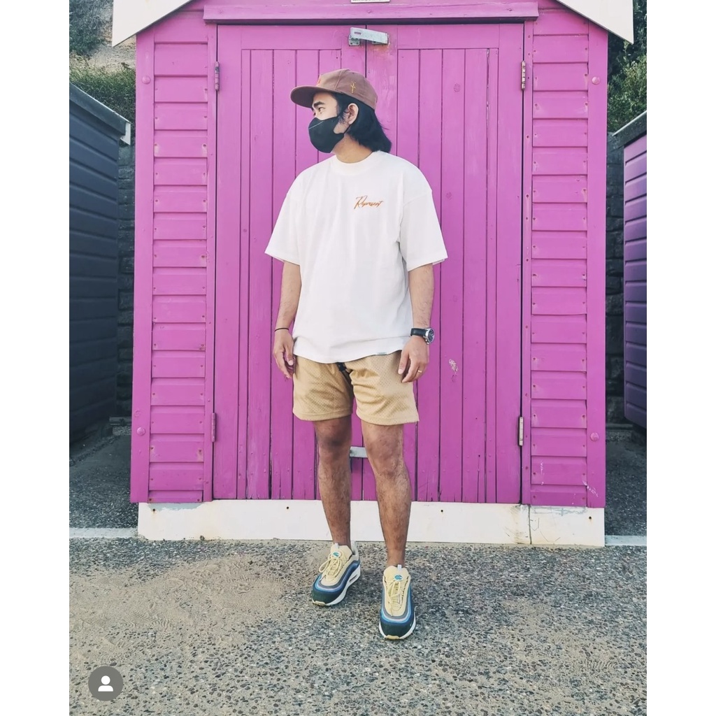 REPRESENT High Street Fashion California Limited Coconut Tree Classic Car Couple Casual Short Sleeve T-Shirt