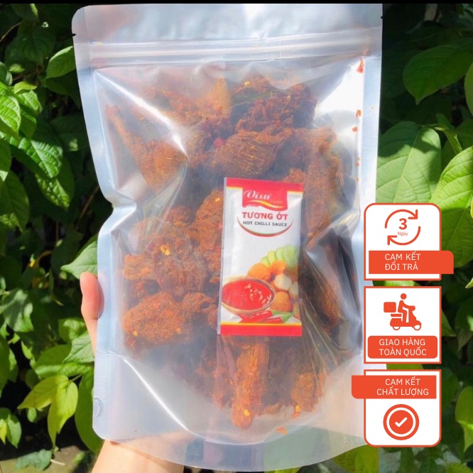 Khô Bò VỤN Hồng Ngự bịch zip 500gr