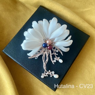 Hoa cài áo handmade hoa cúc cv23 - hutalina