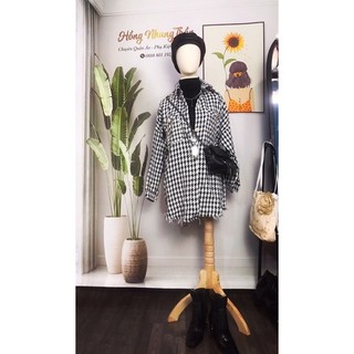 áo sơ mi dạ tweed cá tính