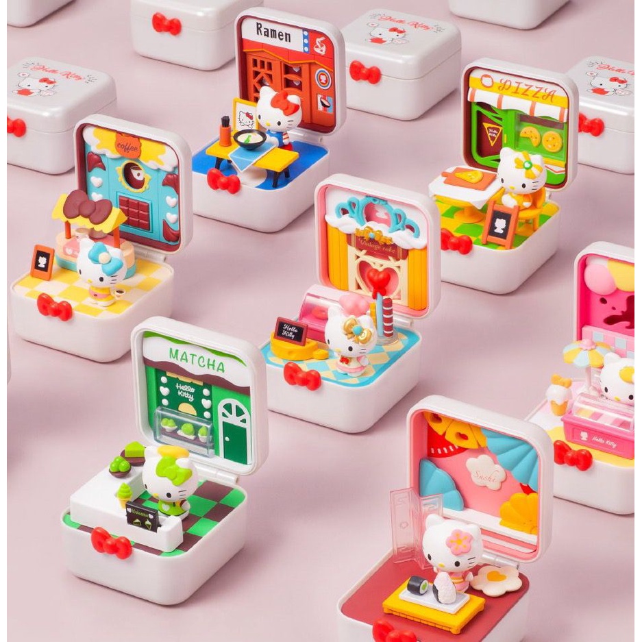 Búp Bê Hello Kitty Trang Trí Dễ Thương