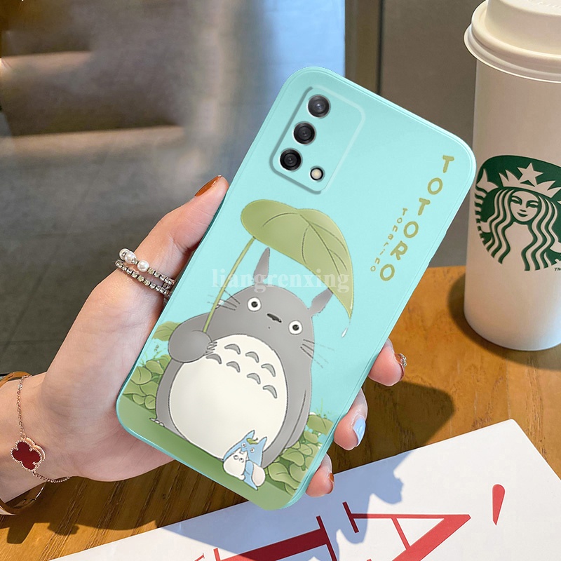 Ốp lưng oppo A74 4g oppo a95 Ốp Điện Thoại Silicon Mềm In Hình Động Vật Hoạt Hình Dễ Thương Cho oppo A74 4g oppo a95 ZBLM01 viền vuông cute