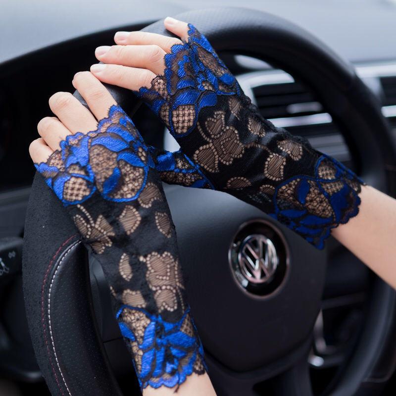 Găng tay ren xỏ ngón sang trọng quý phái dành cho nữ