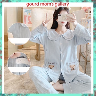 Bộ bầu - bộ sau sinh - chất liệu - Bo Gân cotton - kiểu mới thời trang