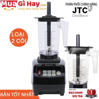 Máy xay sinh tố công nghiệp OmniBlend V JTC Đài Loan Bộ kèm 2 cối Hàng Chuẩn