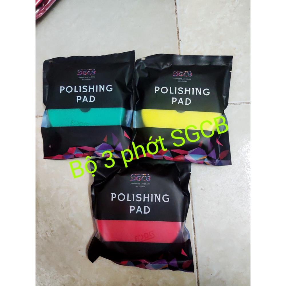 Phớt đánh bóng SGCB 3 bước, 5inch - 6inch