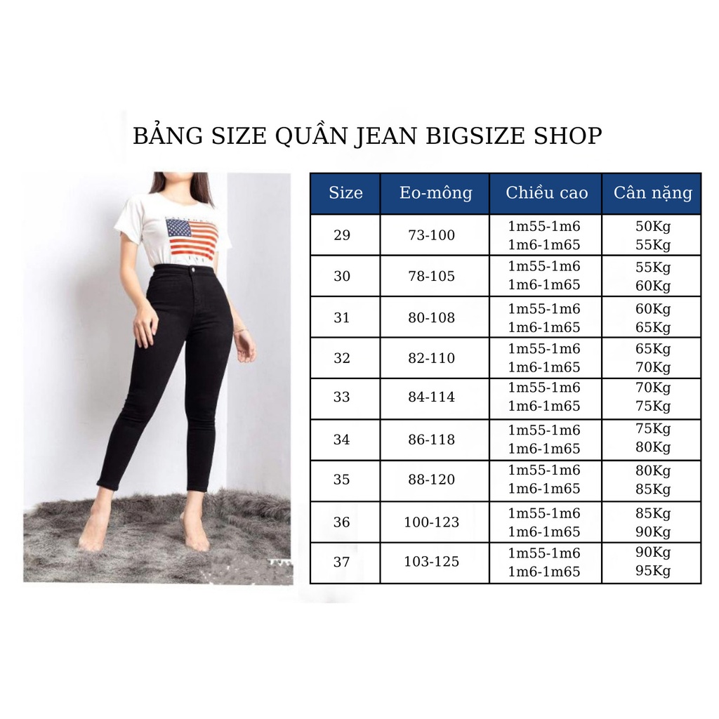 (50-90 KG) QUẦN JEAN BAGGY XANH TRƠN BASIC, FORM LƯNG CAO, CO GIÃN 4 CHIỀU