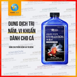 Yee Sterilization chế phẩm sinh học ngăn ngừa và loại bỏ các vấn đề do vi khuẩn gây ra cho cá cảnh