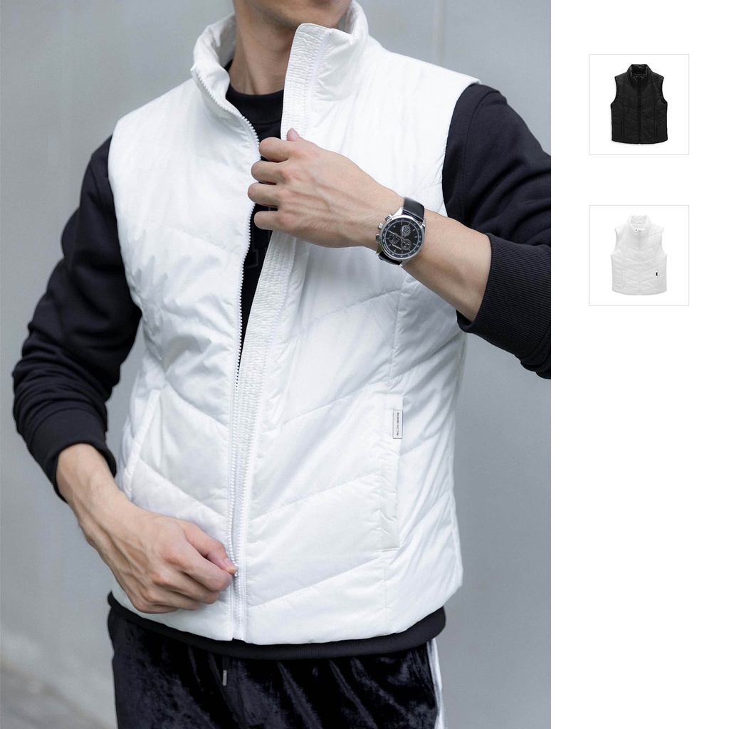 Áo Khoác Nam Gile Lightweight Puffer , Chất Vải Dù Gió Lót Trần Bông Thoải Mái , AK0014-05 ,SOMEHOW