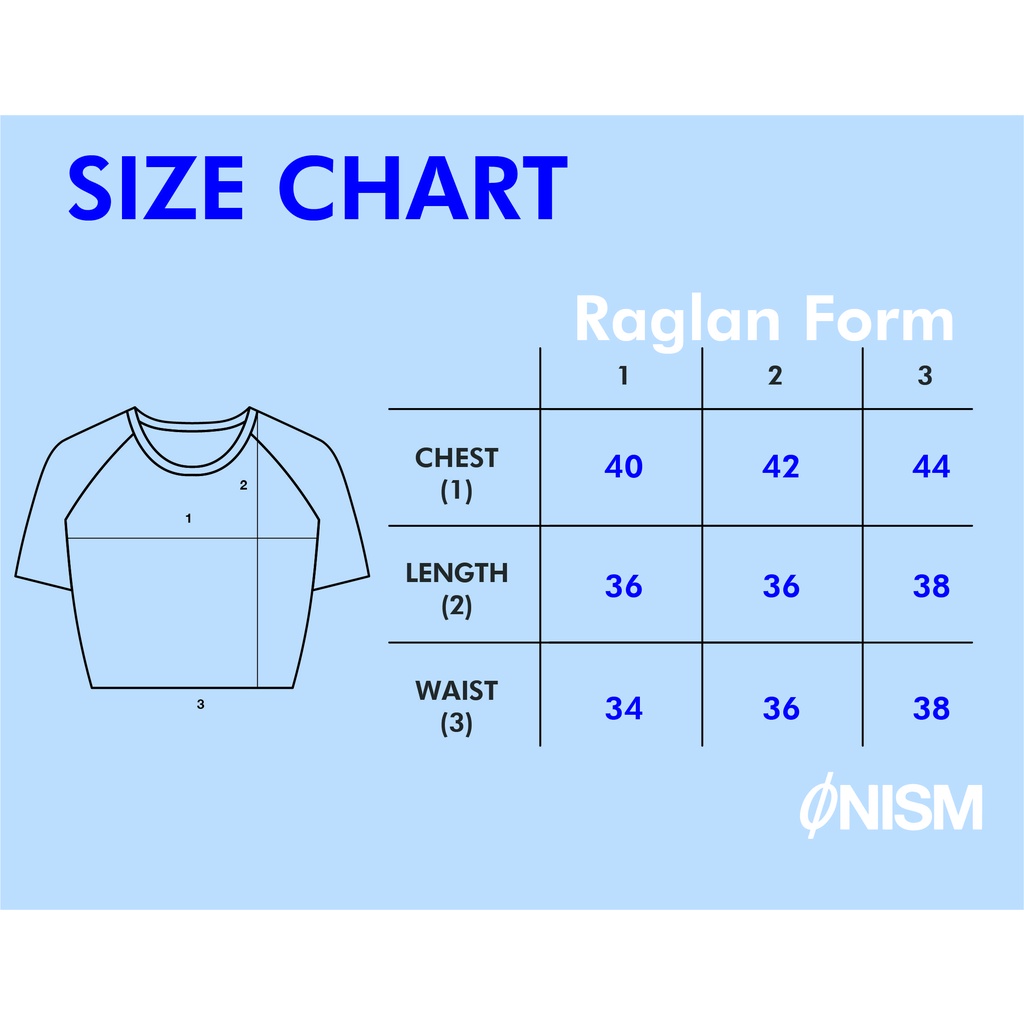 Áo thun croptop raglan Onism illuisona màu đen - Basic tee Onism