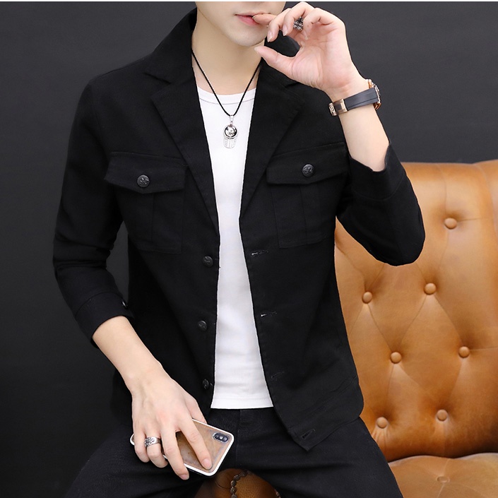 Áo khoác nam dài tay siêu độc lạ, phong cách năng động trẻ trung và đầy nam tính cuốn hút - T6