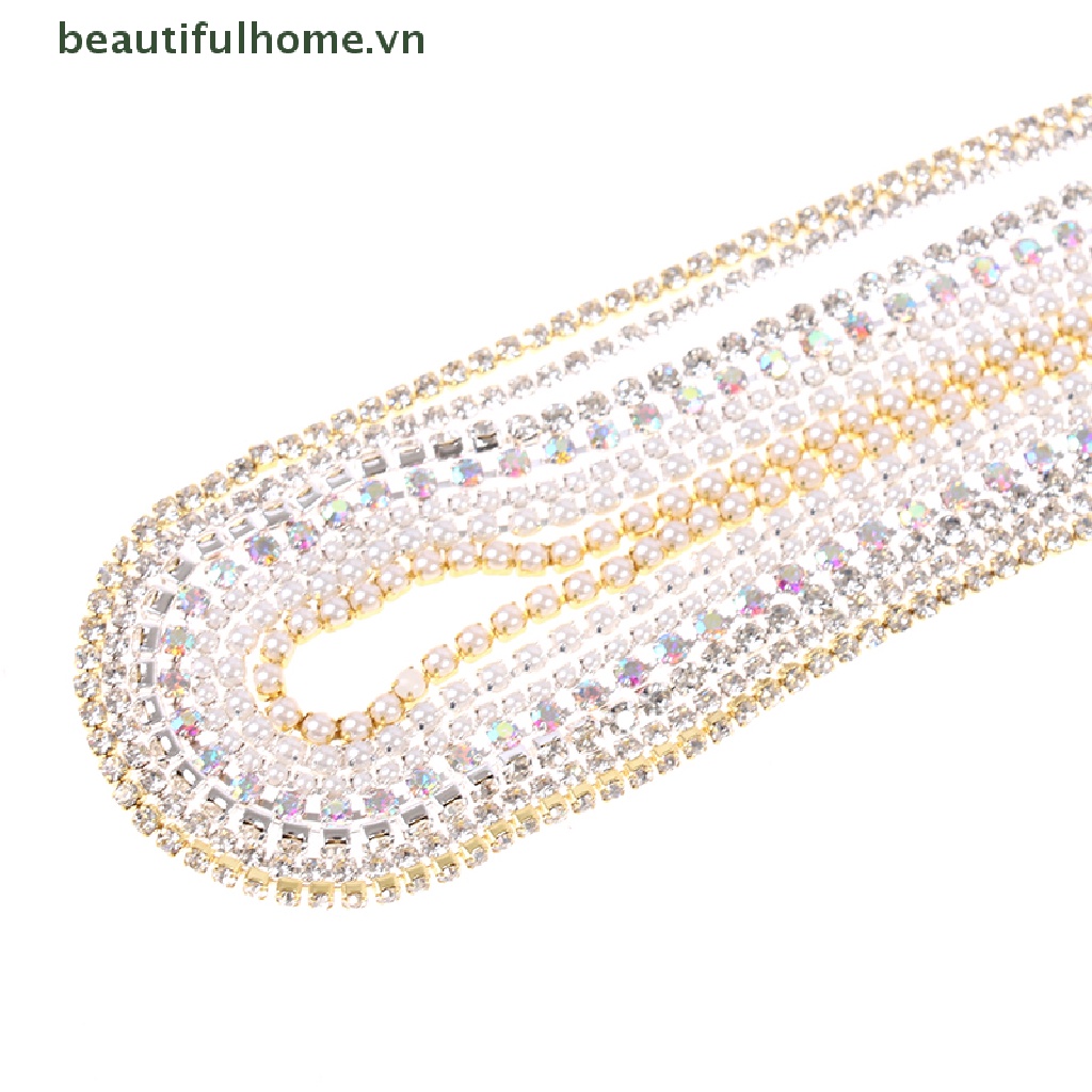 Dây Xích Kim Loại Vàng / Bạc 23cm Trang Trí Móng Tay Nghệ Thuật Thời Trang