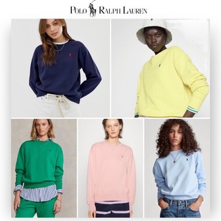 Áo tay dài sweatshirt polo thêu logo xịn xò