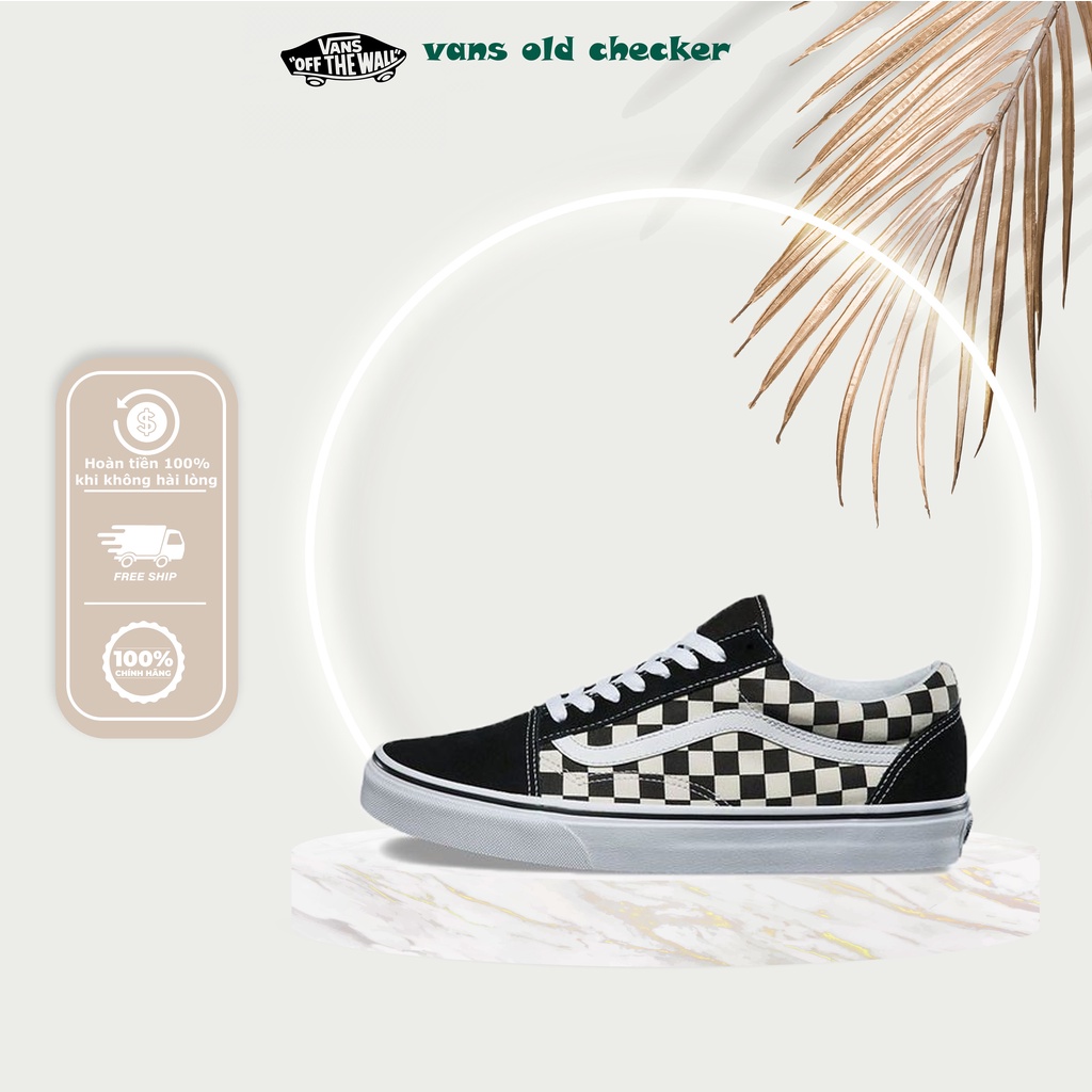 Giày [Chính Hãng] Vans Old Skool Checkerboard