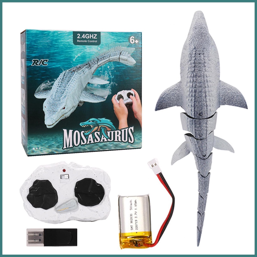 Khủng Long Mosasaurus Đồ Chơi Điều Khiển Từ Xa Cho Bé Trai