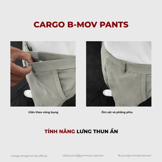 Grimm DC Quần Cargo B - mov //Gray
