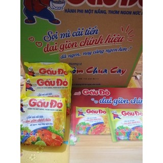 Mỳ Gấu Đỏ Tôm chua cay (Thùng 30 gói)