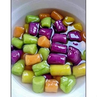 khoai dẻo nấu chè topping trà sữa