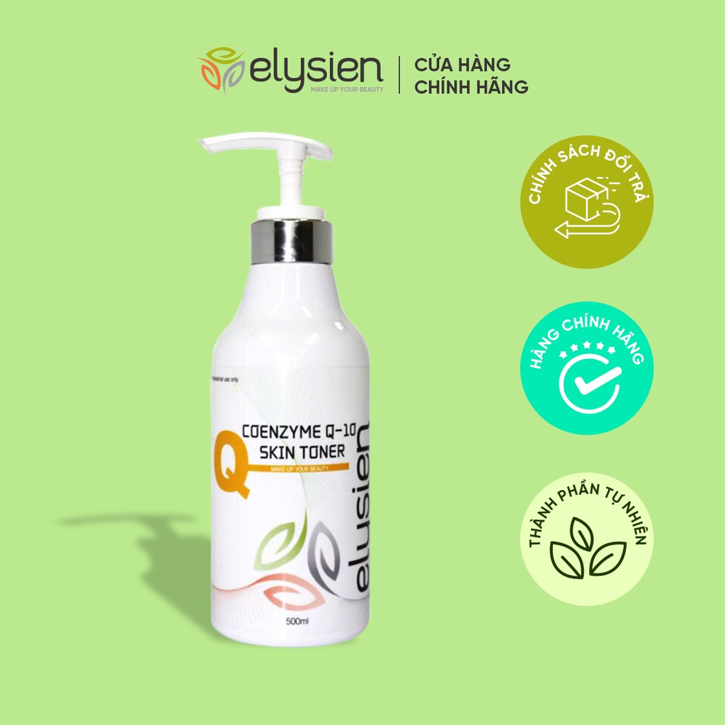 Nước hoa hồng Coenzyme Q-10 Skin Toner ELYSIEN cấp ẩm cho da cân bằng độ pH phục hồi hư tổn - B2B