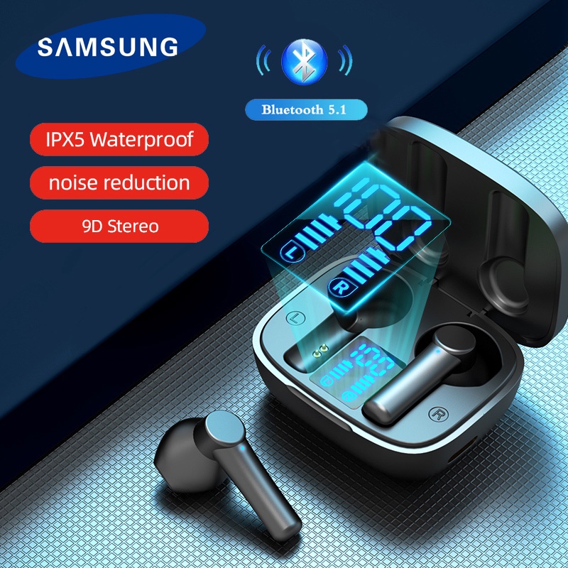 Tai Nghe Bluetooth Samsung LB-8 Âm Thanh Stereo 9D Cảm Ứng Thông Minh Có Mic
