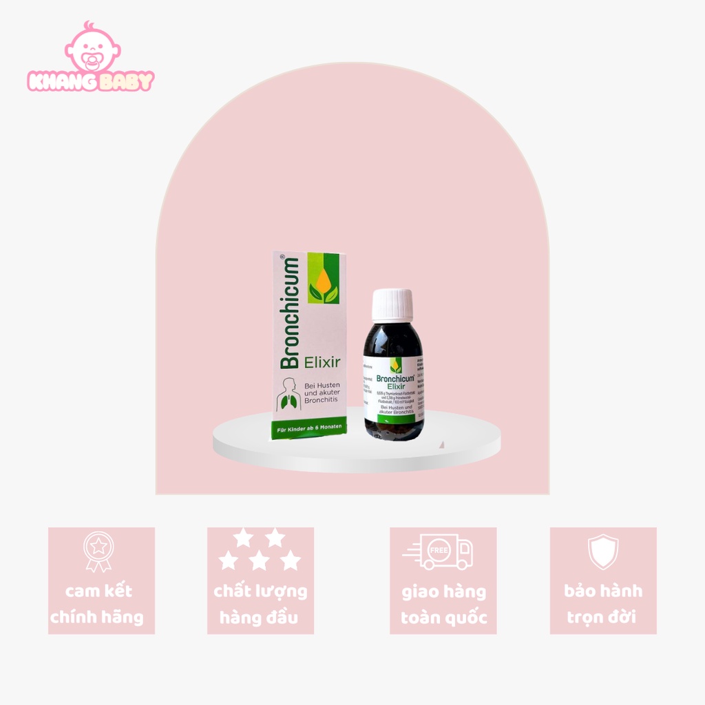 Siro ho Bronchicum Đức - Shop Khang Baby