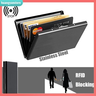 HY/ Hộp đựng thẻ bằng thép không gỉ RFID