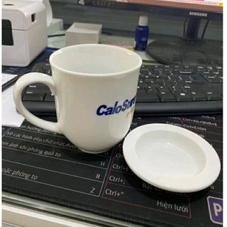 Cốc sứ bát Tràng có nắp đậy