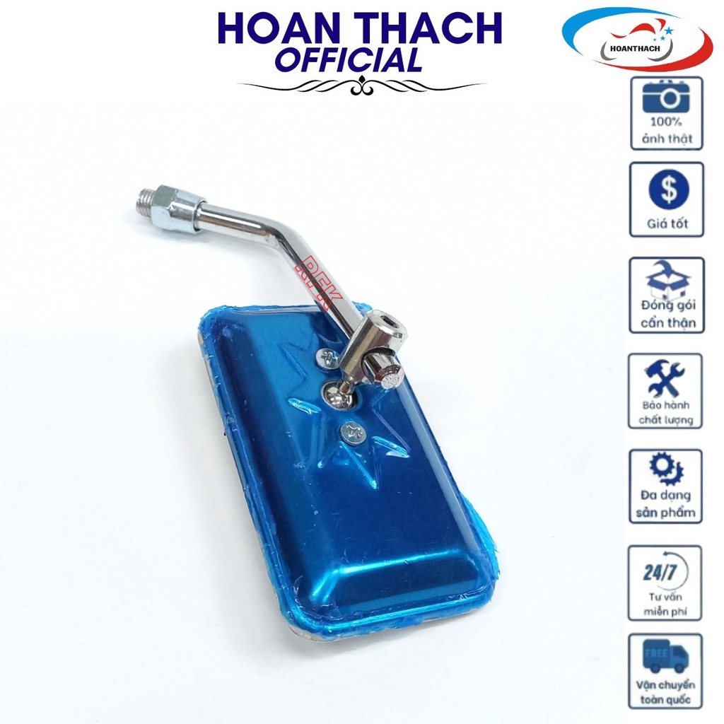 Kính Trái Vuông Xi INOX Dành Cho Mọi Loại Xe, HOANTHACH SP000963