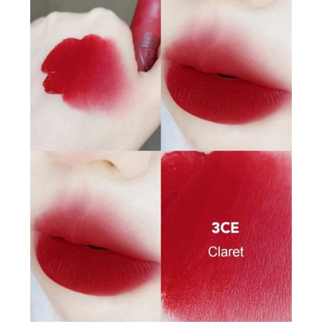 Son 3ce Blurring Liquid Lip màu Claret