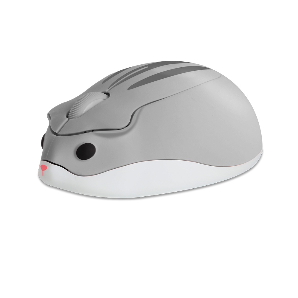 Chuột Bluetooth Không Dây 1200DPI Hình Chuột Hamster 3D Dễ Thương