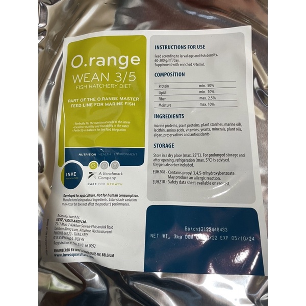 Cám Thái Inve 3/5 - 500g, 1kg