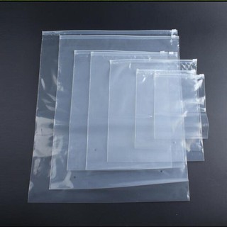 10 chiếc túi zip khóa kéo trong chọn size