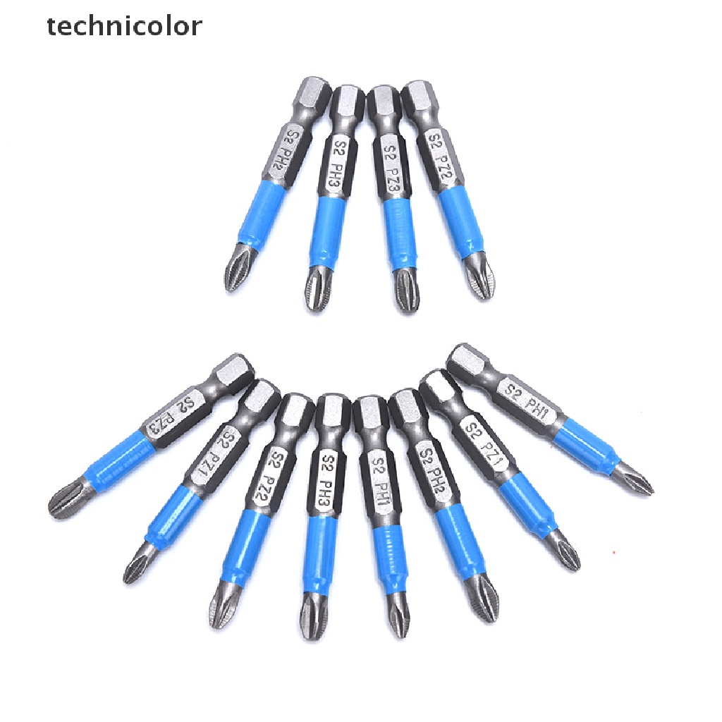 Bộ 12 Mũi Khoan Điện Một Mặt Chống Trượt PH 50mm