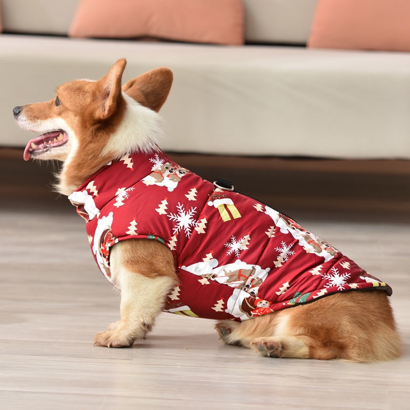 Áo Thun Cotton Dày Dặn Giữ Ấm Mùa Thu Đông Dành Cho Cún Cưng