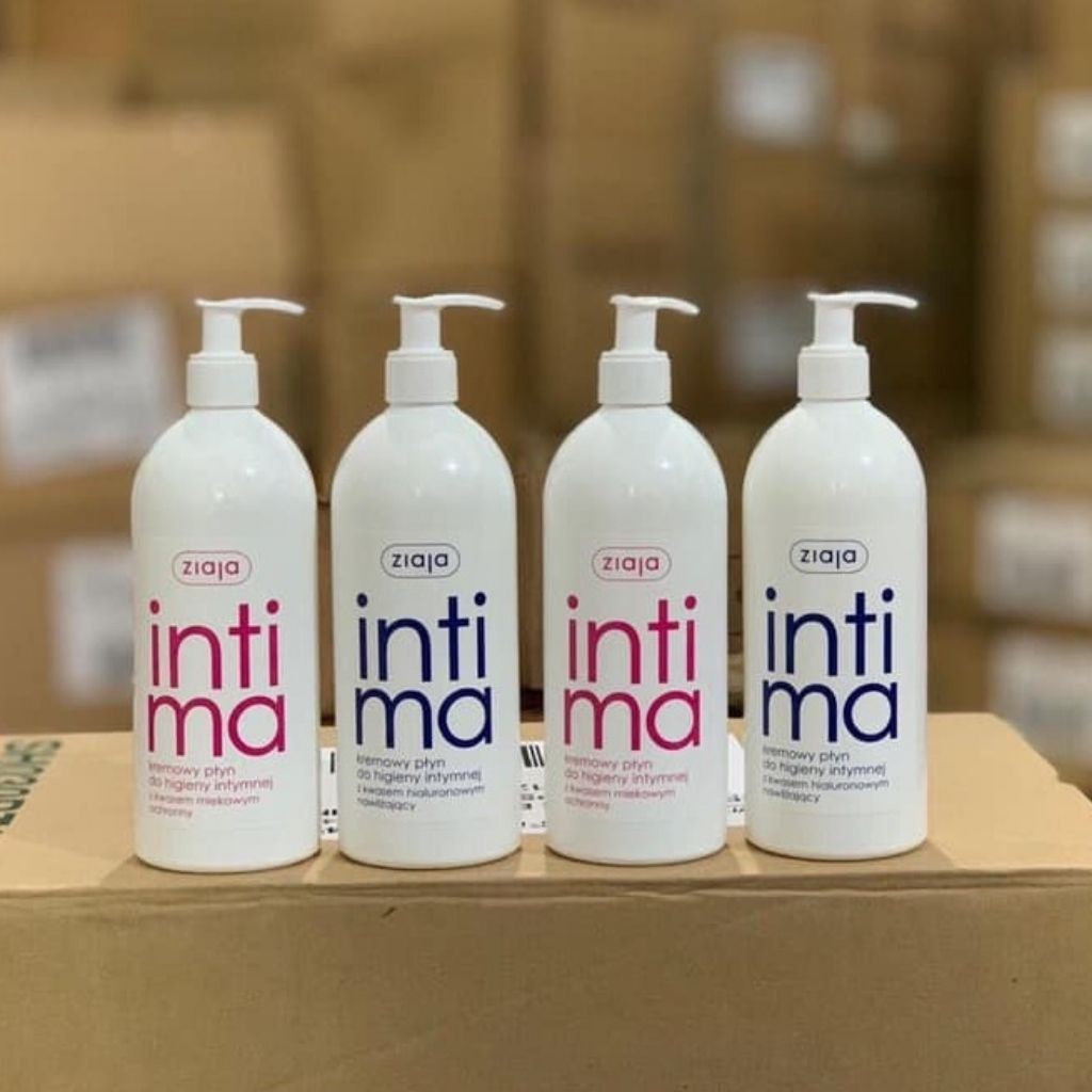 Dung Dịch Vệ Sinh Phụ Nữ Intima Ziaja Gel Phụ Khoa Giảm Khí Hư Huyết Trắng Full Màu 500ml