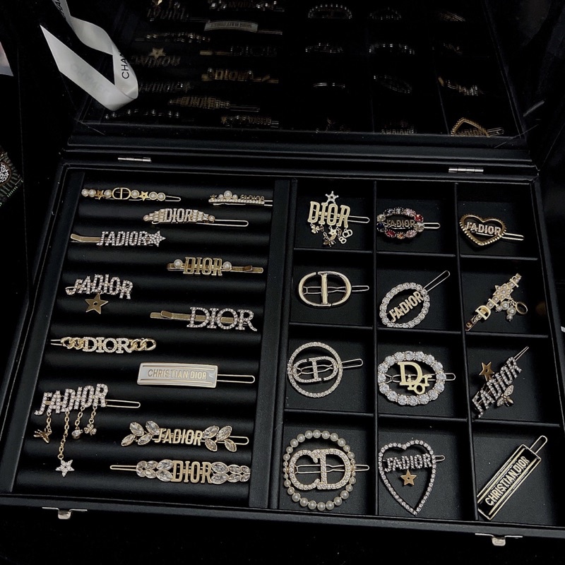 Kẹp tóc mái siêu cấp logo sắc nét kiểu dáng đẹp sang