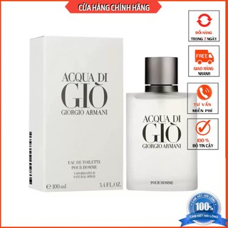 Nước hoa nam acqua di giò trắng edp 100ml - bối cosmetics