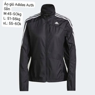 Áo gió 1 lớp Adidas GK6062 thích hợp cho chạy bộ/ đi xe máy buổi sáng hoặc tối muộn
