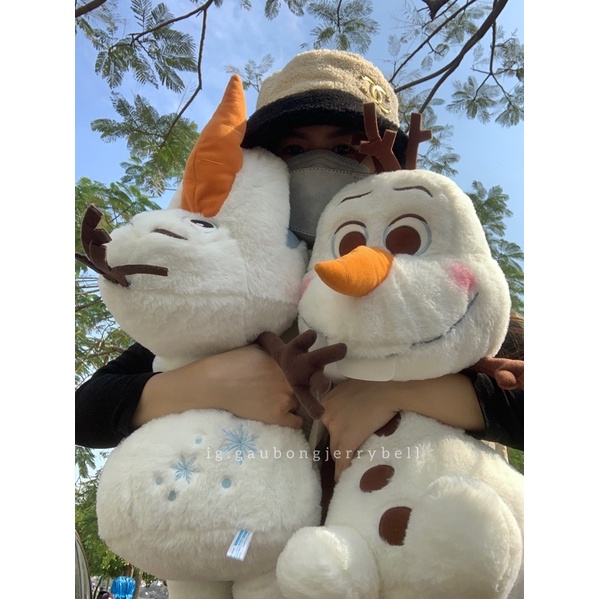 Gấu bông Người Tuyết Olaf - Frozen  nhồi bông hàng chính hãng Disney nhiều mẫu