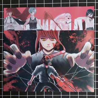 Set 8 Tờ Poster Anime Chainsaw Man