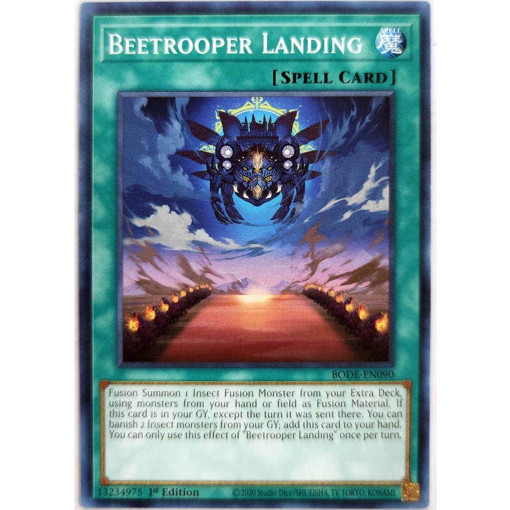 [Thẻ Yugioh] Beetrooper Landing |EN| Common
