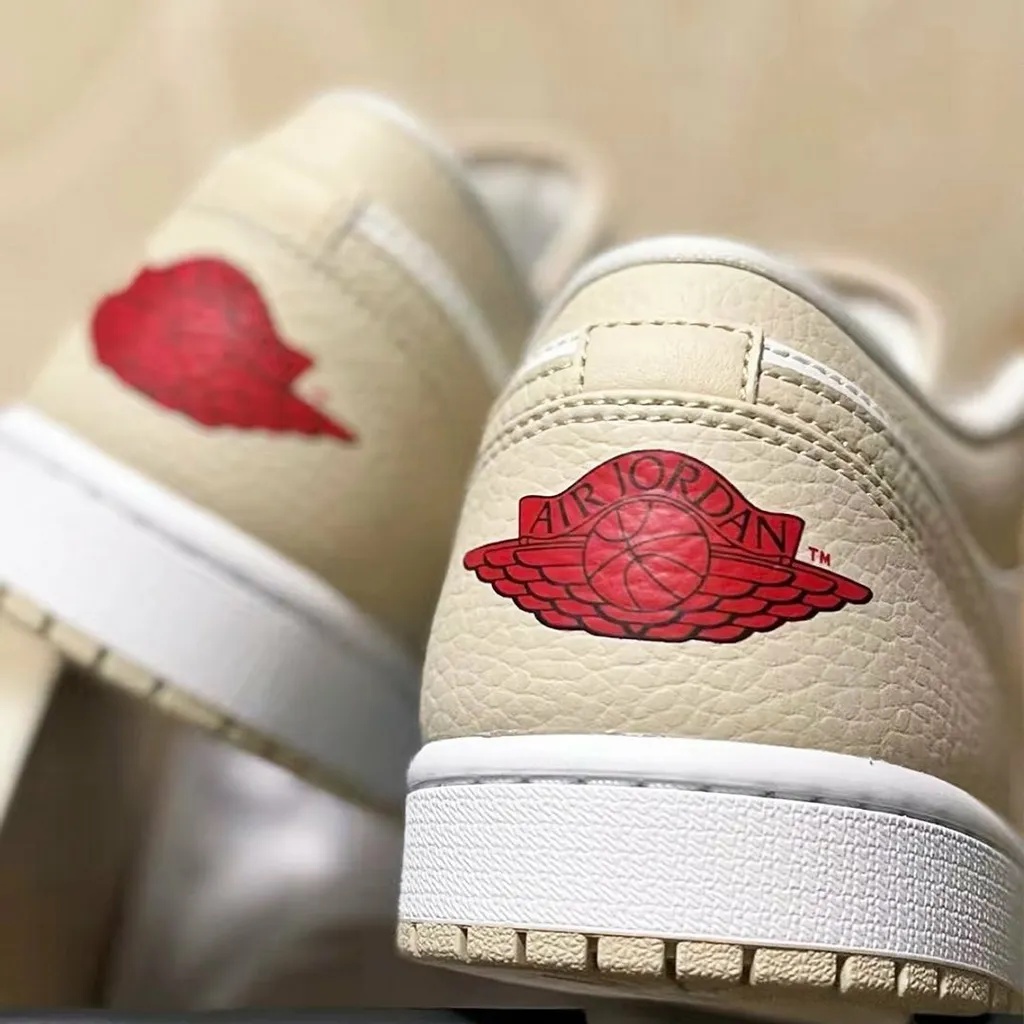 Giày Nike Jordan 1 Heavy Tan Leather Chính Hãng 💙SIMPLE SNEAKER💙 Air Jordan 1 Màu Be Giày Sneaker Nam