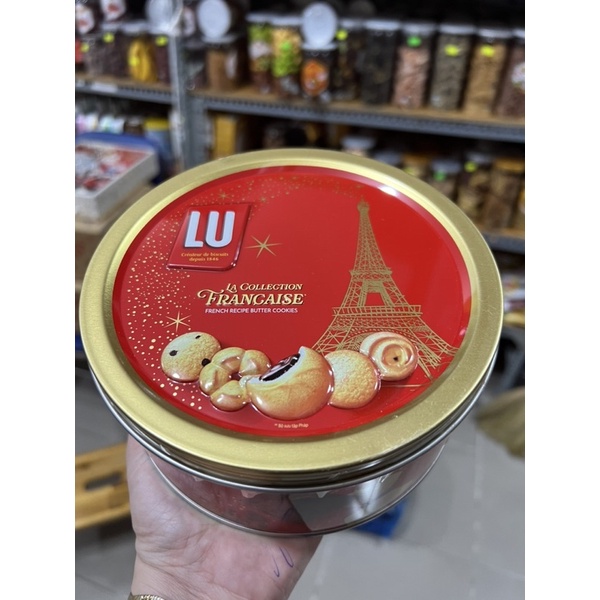 CHÍNH HÃNG Bánh quy bơ Pháp Lu 180g- Date mới