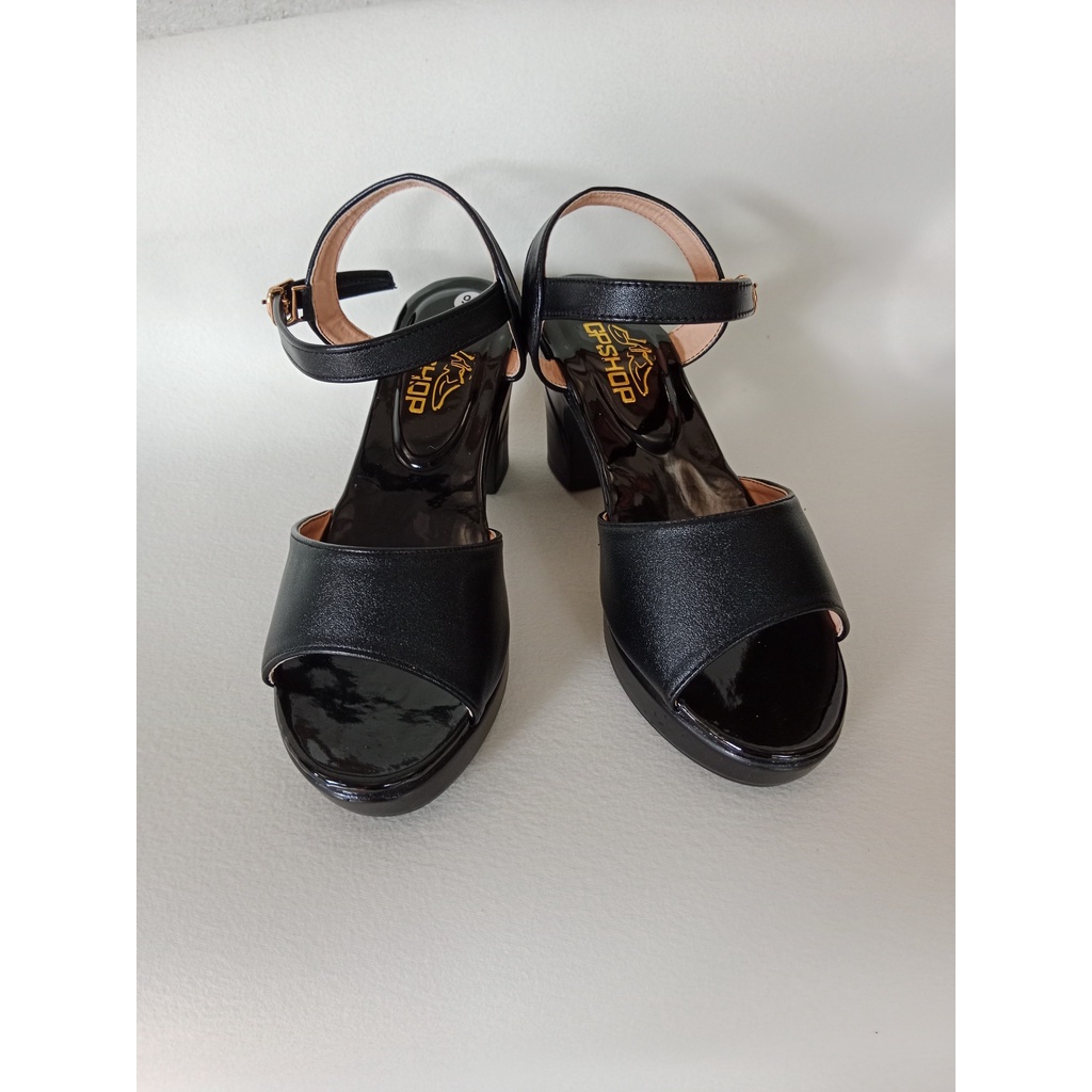 Dép Nữ cao gót ĐẸP mẫu bản mờ gót vuông 7 phân chắc chắn, Thời Trang hè KH-06 Trẻ Trung