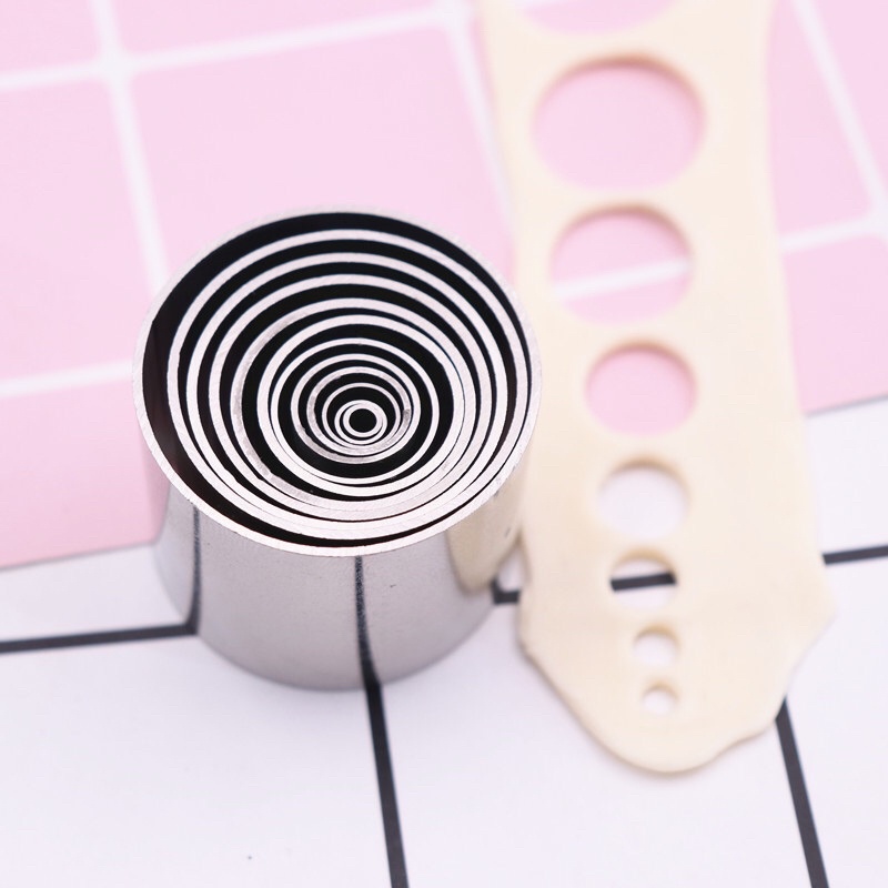 Set 12 khuôn inox cao cấp làm đất sét, làm bánh