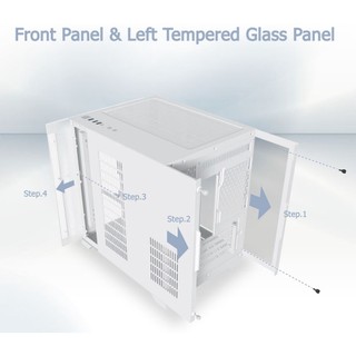 Vỏ Case XIGMATEK AQUA M WHITE