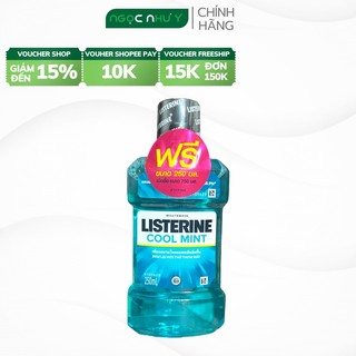 Nước xúc miệng listerine 250ml thái lan