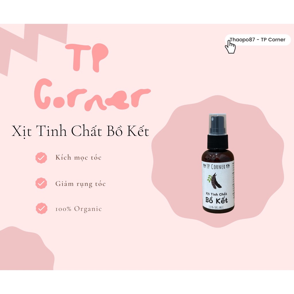 Xịt Tinh Chất Bồ Kết Thuần Chay - TP CORNER